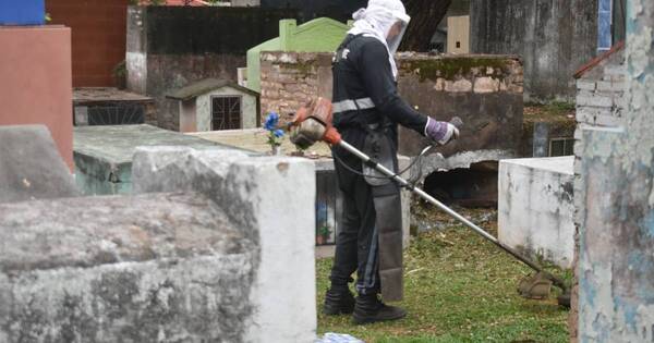 La Nación / Realizan minga ambiental en el cementerio de Lambaré
