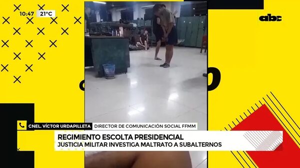 Video: Dos militares grabados golpeando a tablazos a subalternos - ABC Noticias - ABC Color