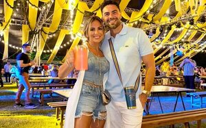 Maga Páez celebra la vida de su esposo Patricio Escobar: ¡Salud por los 45! - Gente - ABC Color