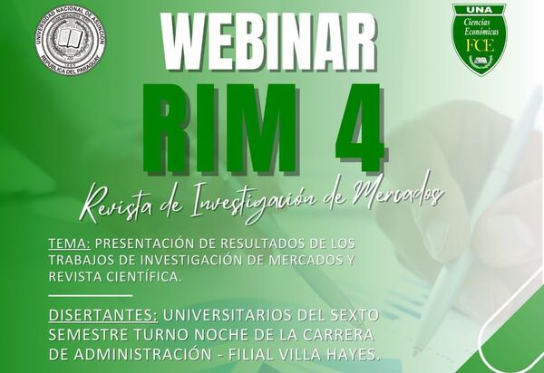 Estudiantes de Administración de la UNA presentan estudios de mercado en revista científica