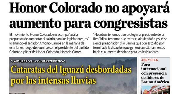 La Nación / LN PM: edición mediodía del 30 del octubre
