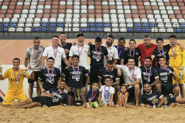 Versus / Libertad, el mejor de la Etapa 2 de la Superliga de Fútbol de Playa