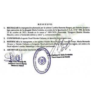 Fiscalía General confirma a Hernán Galeano en causa por homicidio contra Papo Morales y su pareja 