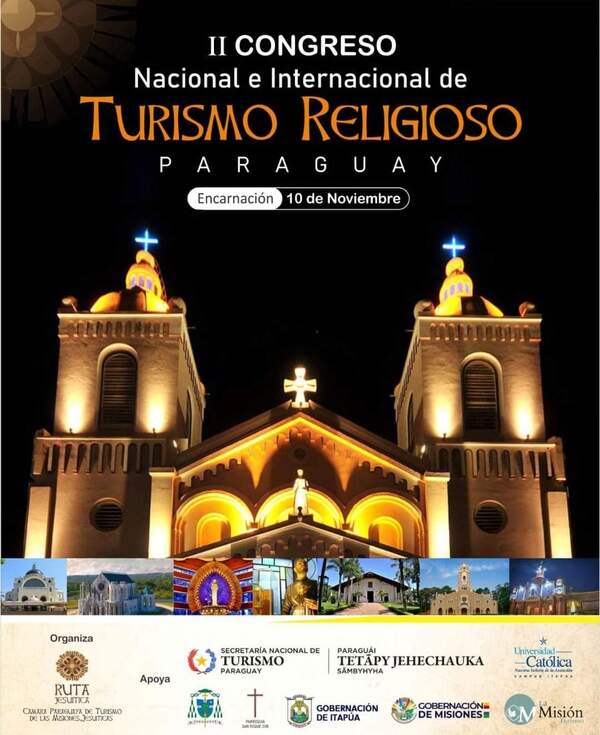 Preparan el II Congreso Nacional e Internacional de Turismo Religioso, de la mano de EBY