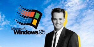 Matthew Perry nos conquistó con Friends y nos enseñó a usar Windows