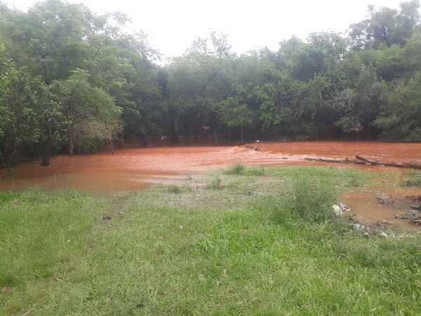 Intensas lluvias en Encarnación: autoridades en alerta y monitoreo constante
