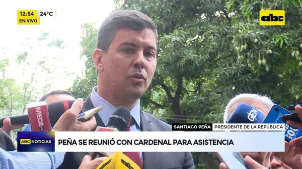 Video: Santiago Peña se reunió con Cardenal para asistencia - ABC Noticias - ABC Color