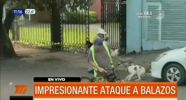 ¡Impactante! Guardia dispara a "cuidacoches" en plena calle | Telefuturo