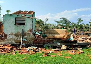 Temporal dejó daños en casi 30 municipios de nueve departamentos del Paraguay - Nacionales - ABC Color