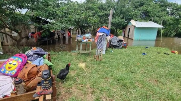 AYOLAS EN ALERTA ROJA POR INUNDACIONES: SE DEBERÁ EVACUAR A 600 FAMILIAS