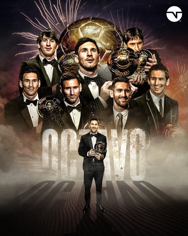 Messi gana su octavo Balón de Oro | 1000 Noticias