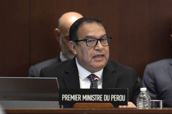 El primer ministro de Perú dice que EE.UU. tiene mejor imagen del país que los propios peruanos - MarketData
