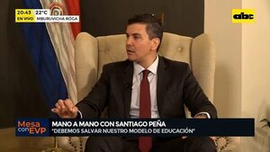 Video: Santiago Peña sobre la transformación Educativa  - Mesa de Periodistas - ABC Color