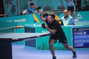Marcelo Aguirre avanza a octavos en el tenis de mesa en Santiago 2023 - Polideportivo - ABC Color
