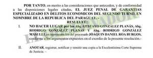 Defensa de Joaquín Roa intentó que juez obligue a la Fiscalía a realizar nueva pericia contable
