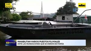 Video:  Inhabilitan varios puestos fluviales - ABC Noticias - ABC Color