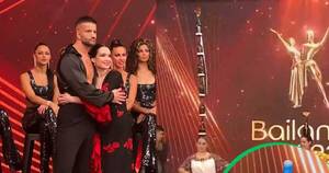 La Nación / Lali González desafió a Tinelli en el “Bailando”