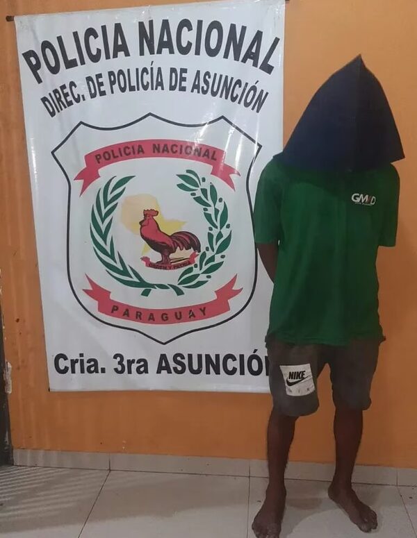 Detienen a presunto tortolero en Asunción