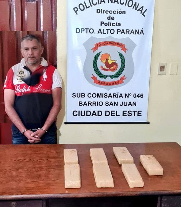 Presunto narco transportaba más de 5 kilos de droga en furgoneta robada - La Clave