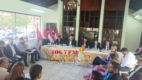 Sesión conjunta de juntas departamentales de Amambay y Concepción - Radio Imperio 106.7 FM