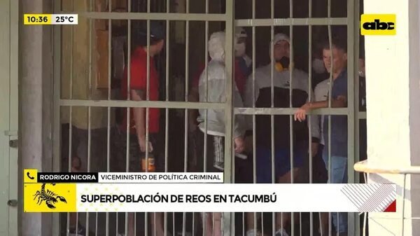 Video: Superpoblación de reos en Tacumbú - ABC Noticias - ABC Color