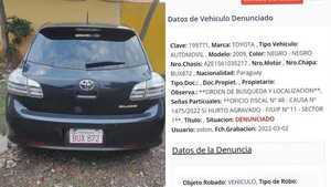 Agentes policiales incautaron vehículo vinculado con un hecho punible - Oasis FM 94.3