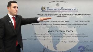 Abogados solicitan suspensión de matrícula del senador Hernán Rivas - Noticiero Paraguay