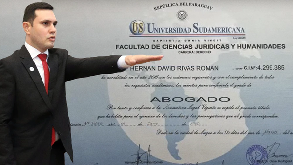 Abogados solicitan suspensión de matrícula del senador Hernán Rivas - Noticiero Paraguay