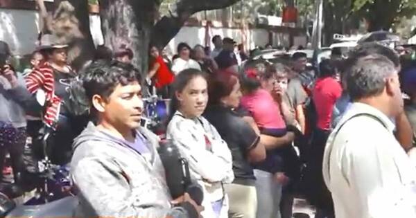 La Nación / Referentes de asentamientos piden la restitución de los víveres de Yacyretá