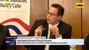 Video: RUE para evitar títulos falsos - ABC Noticias - ABC Color