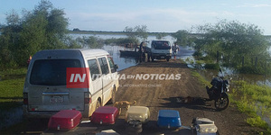 FAMILIAS SON REUBICADAS EN CARPAS EN SAN COSME Y SAN DAMIÁN POR CRECIDA DEL RÍO PARANÁ - Itapúa Noticias