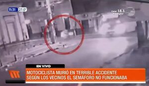Fatal accidente en Luque por semáforo descompuesto | Telefuturo