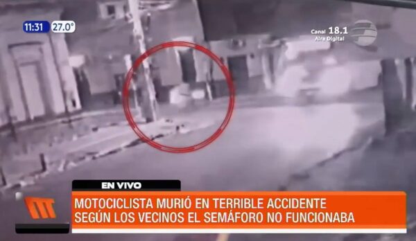 Fatal accidente en Luque por semáforo descompuesto | Telefuturo