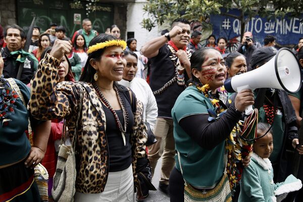 Una nacionalidad indígena exige el cumplimiento de reparación en Ecuador - MarketData