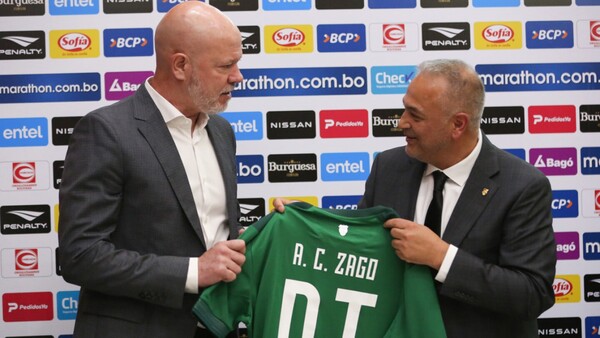 Carlos Zago, presentado como nuevo seleccionador de Bolivia