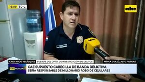 Video: cae supuesto cabecilla de banda delictiva - ABC Noticias - ABC Color