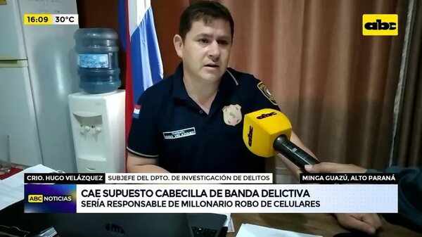 Video: cae supuesto cabecilla de banda delictiva - ABC Noticias - ABC Color