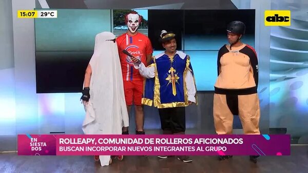 Video: Rolleapy, comunidad de rolleros aficionados - Ensiestados - ABC Color