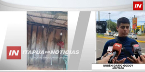 HOMBRE DENUNCIÓ QUE INTENTARON INCENDIAR SU VIVIENDA EN SAN PEDRO DEL PNÁ. - Itapúa Noticias