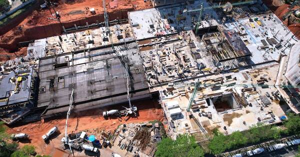 La Nación / Cecon hizo carga récord de hormigón en obra privada