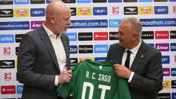 Carlos Zago, presentado como nuevo seleccionador de Bolivia