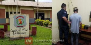 APREHENDIERON A UN SUJETO Y RECUPERARON OBJETOS HURTADOS EN EDELIRA - Itapúa Noticias