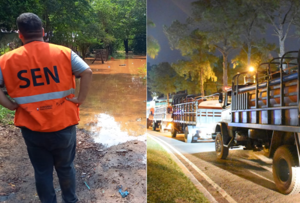 SEN trabaja en dos frentes: Por un lado inundaciones y por el otro, sequía - Megacadena - Diario Digital