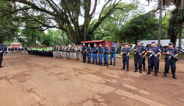 Refuerzan presencia policial en Alto Paraná y anuncian más controles