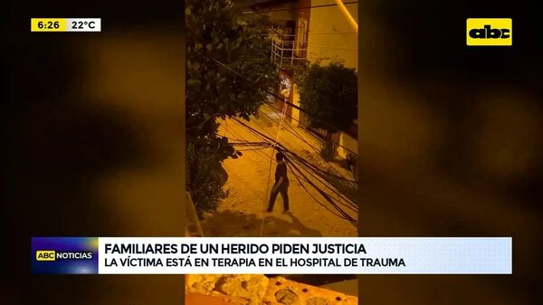 Video: Familiares de un herido piden justicia - ABC Noticias - ABC Color