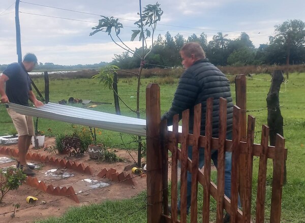 Diario HOY | Asisten a unas 500 familias afectadas por el temporal en Pilar