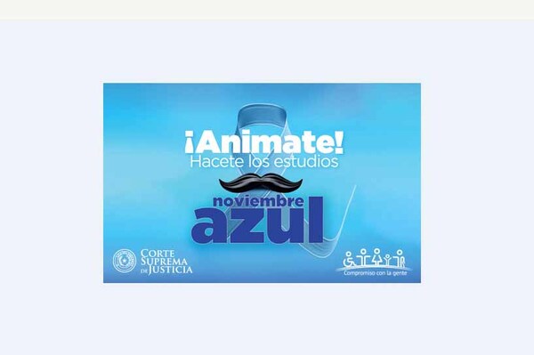 CSJ se adhiere a la campaña “Noviembre Azul”
