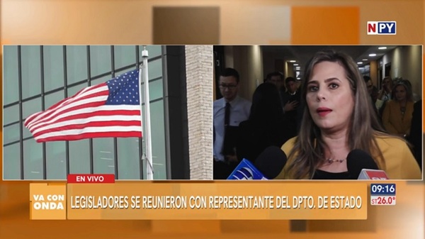 Legisladores se reunieron con funcionario anticorrupción de EEUU - Noticias Paraguay