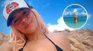 [GALERÍA] Karol G pela cuerazo y también sus celulitis sin miedo