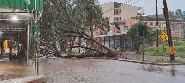 Nueve departamentos están en zona de tormentas durante esta tarde - Clima - ABC Color